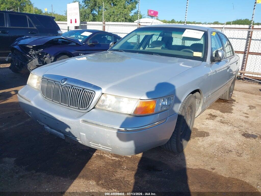 2MEFM74W1XX640248 1999 MERCURY GRAND MARQUIS photo no. 2