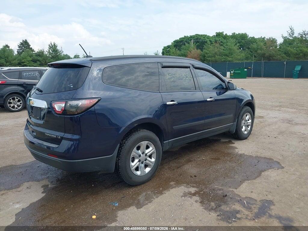 1GNKRFED9FJ182563 2015 CHEVROLET TRAVERSE photo no. 4