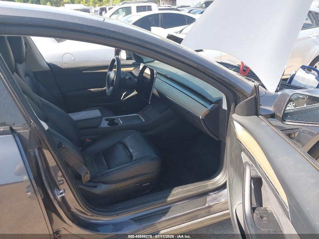 5YJ3E1EA5NF369726 2022 TESLA MODEL 3 photo no. 5