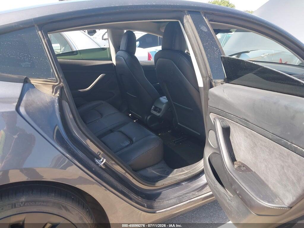 5YJ3E1EA5NF369726 2022 TESLA MODEL 3 photo no. 8