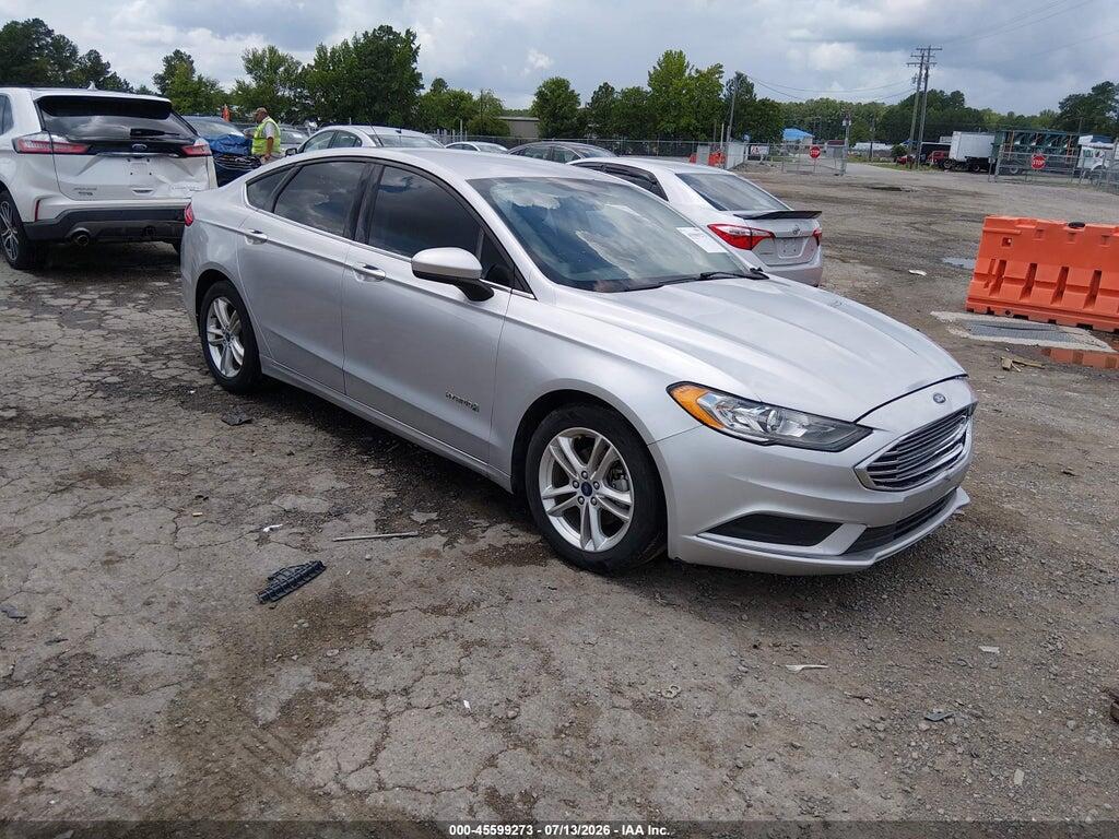 3FA6P0LU1JR169133 2018 FORD FUSION HYBRID photo no. 1