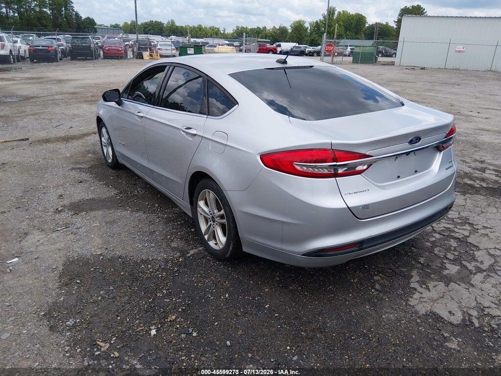 3FA6P0LU1JR169133 2018 FORD FUSION HYBRID photo no. 3