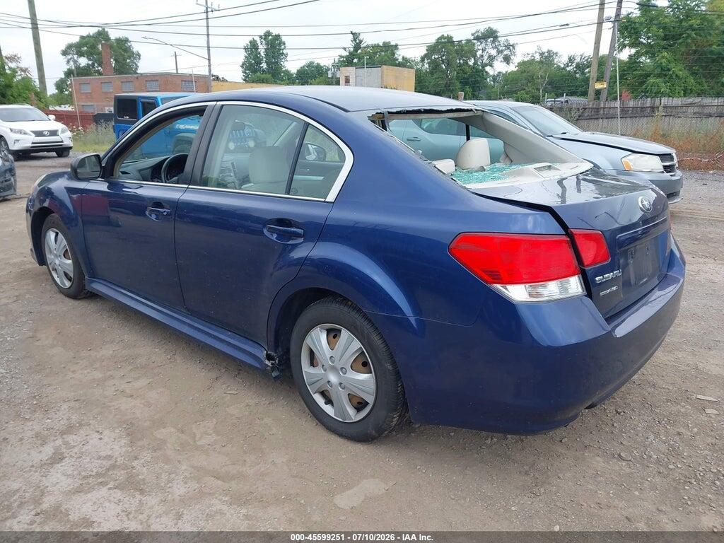 4S3BMBA64A3237540 2010 SUBARU LEGACY photo no. 3