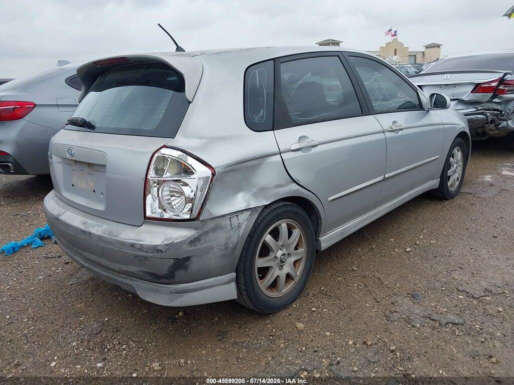 KNAFE161155108779 2005 KIA SPECTRA5 photo no. 4