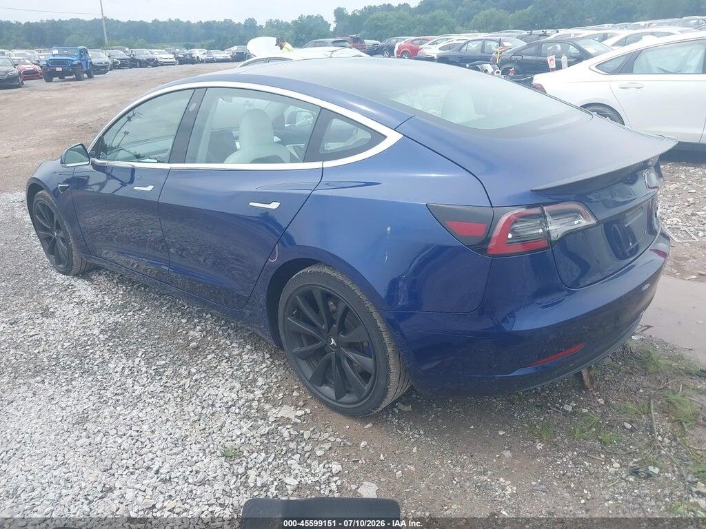5YJ3E1EB2JF056121 2018 TESLA MODEL 3 photo no. 3