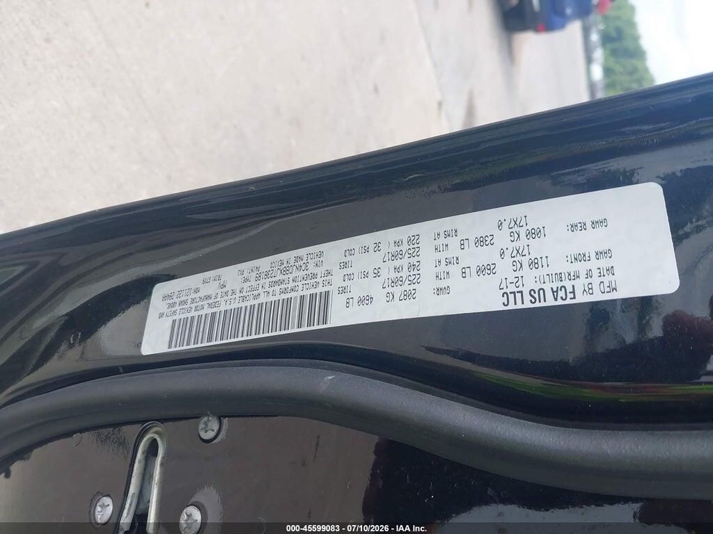 3C4NJDBBXJT238189 2018 JEEP COMPASS photo no. 9