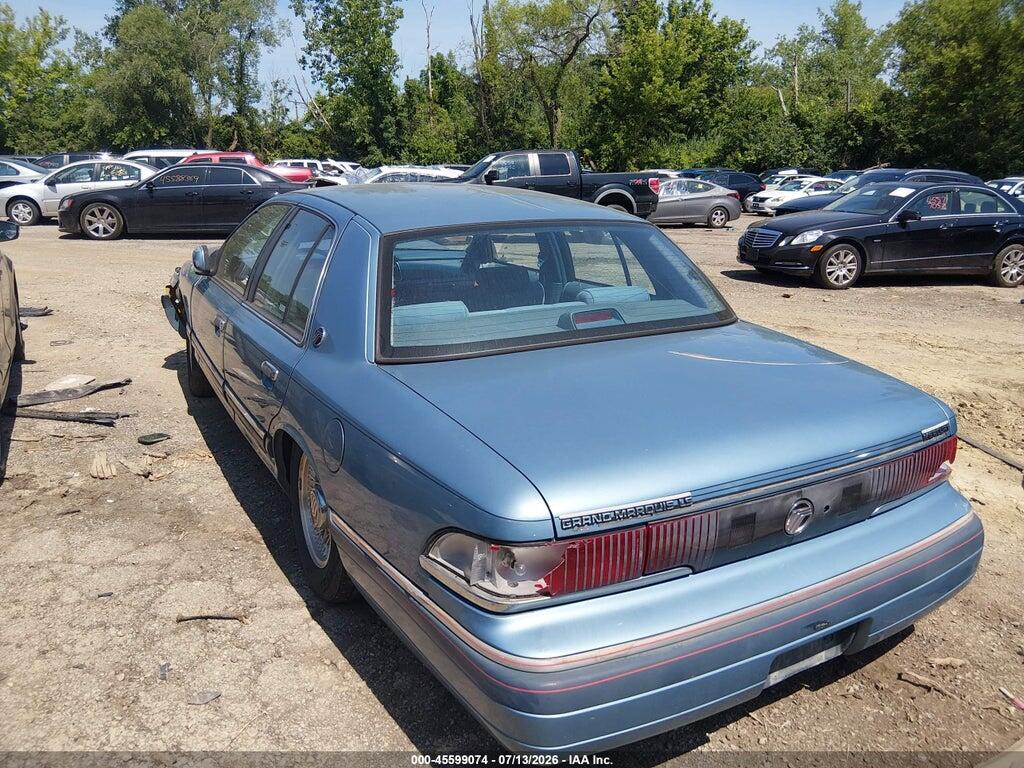2MELM75WXPX675517 1993 MERCURY GRAND MARQUIS photo no. 3