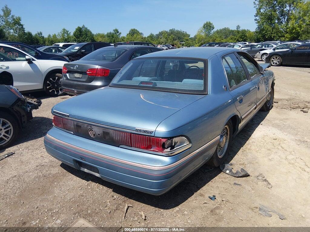2MELM75WXPX675517 1993 MERCURY GRAND MARQUIS photo no. 4