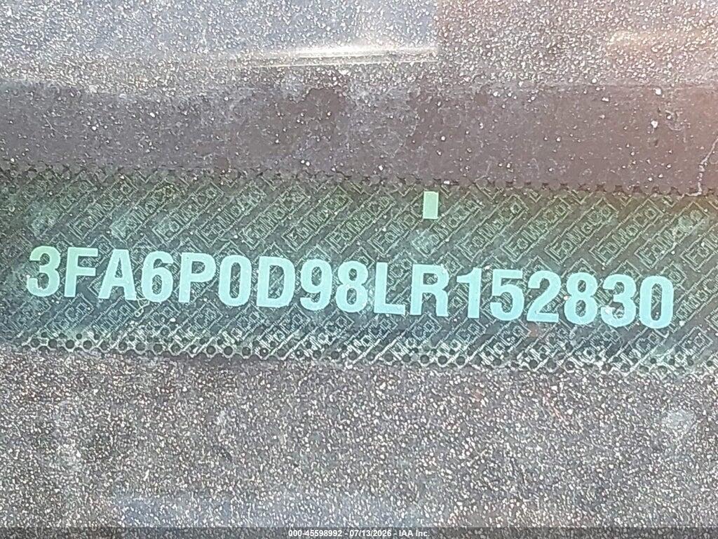 3FA6P0D98LR152830 2020 FORD FUSION photo no. 9