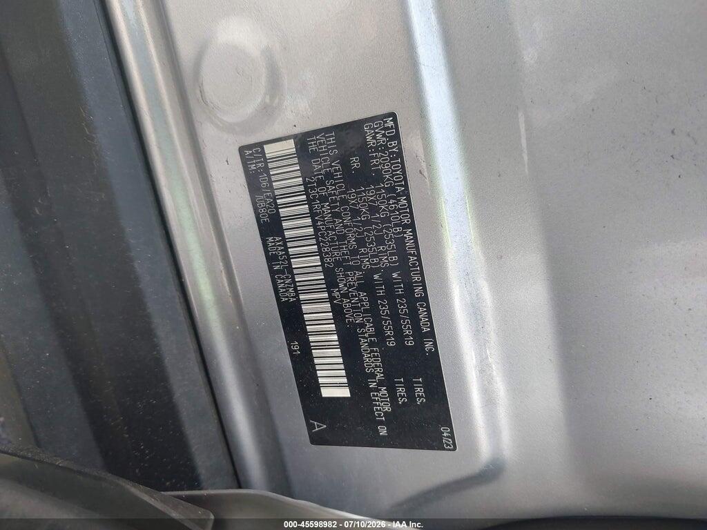 2T3C1RFV4PC228382 2023 TOYOTA RAV4 photo no. 9