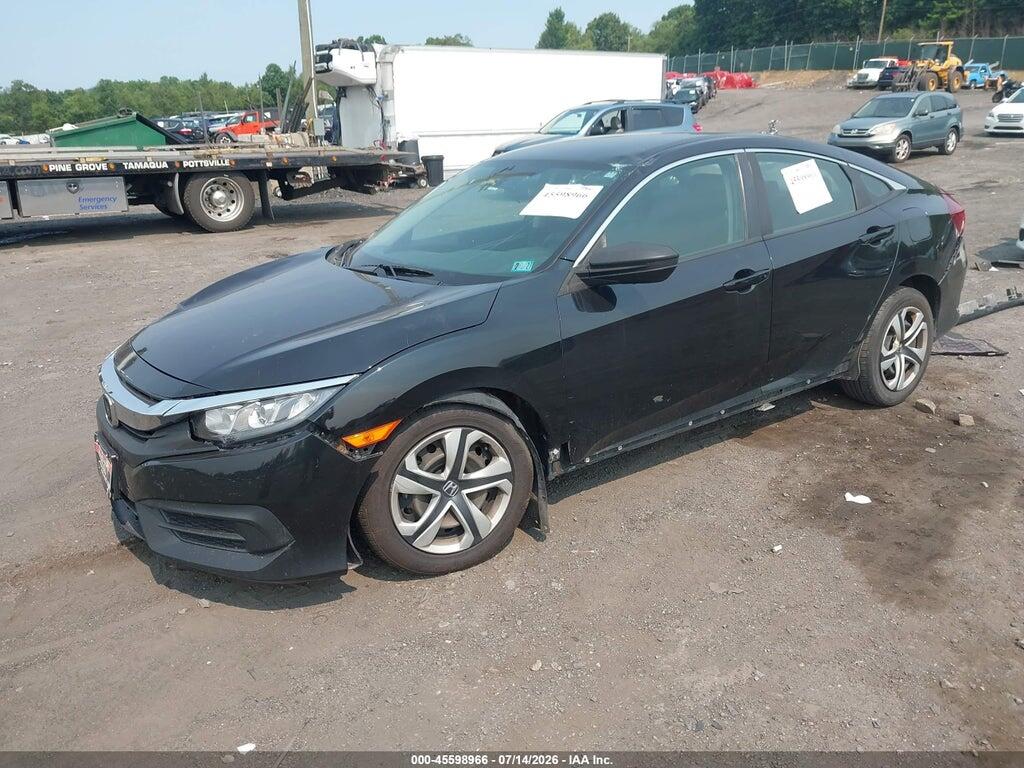 2HGFC2F50JH565573 2018 HONDA CIVIC photo no. 2