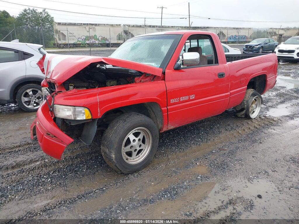 1B7HC16Z0VS284411 1997 DODGE RAM 1500 photo no. 2