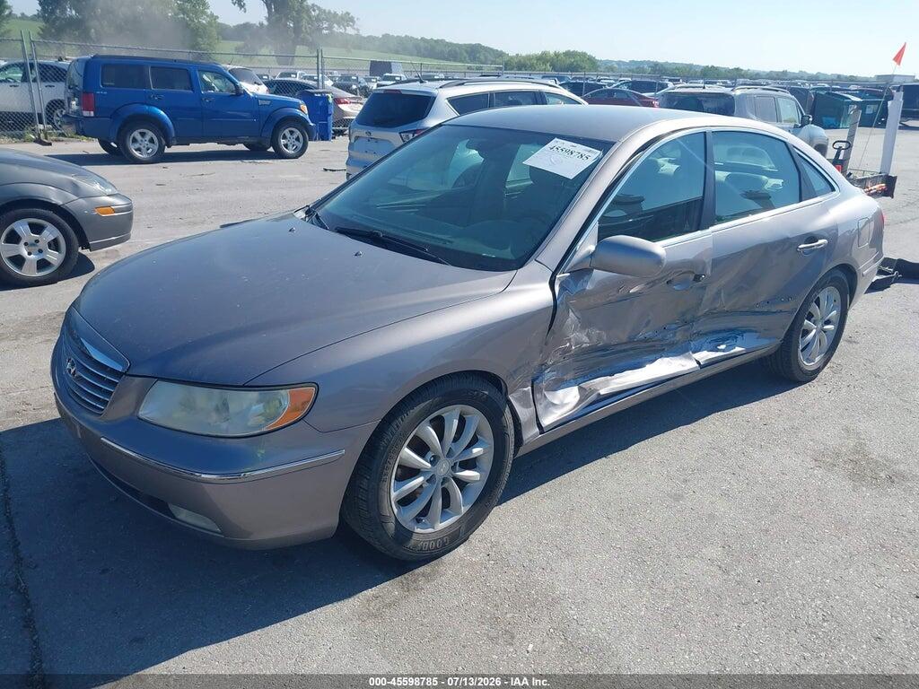 KMHFC46F96A060393 2006 HYUNDAI AZERA photo no. 2