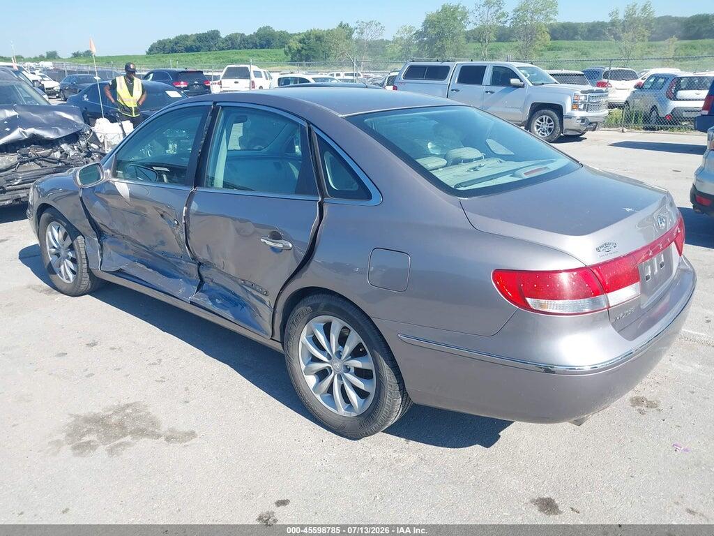 KMHFC46F96A060393 2006 HYUNDAI AZERA photo no. 3