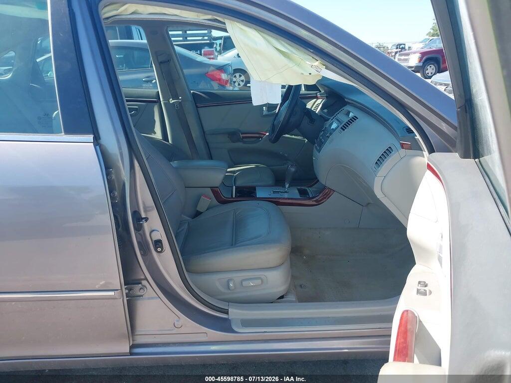 KMHFC46F96A060393 2006 HYUNDAI AZERA photo no. 5