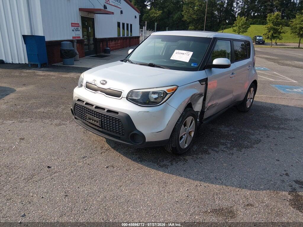 KNDJN2A23E7741954 2014 KIA SOUL photo no. 2