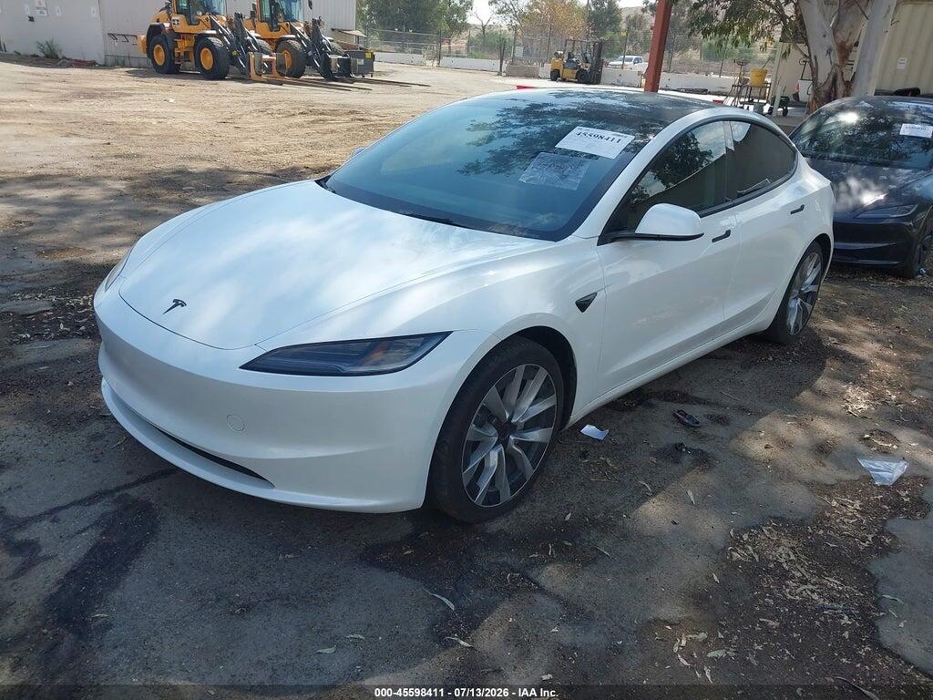 5YJ3E1EB5RF721623 2024 TESLA MODEL 3 photo no. 2