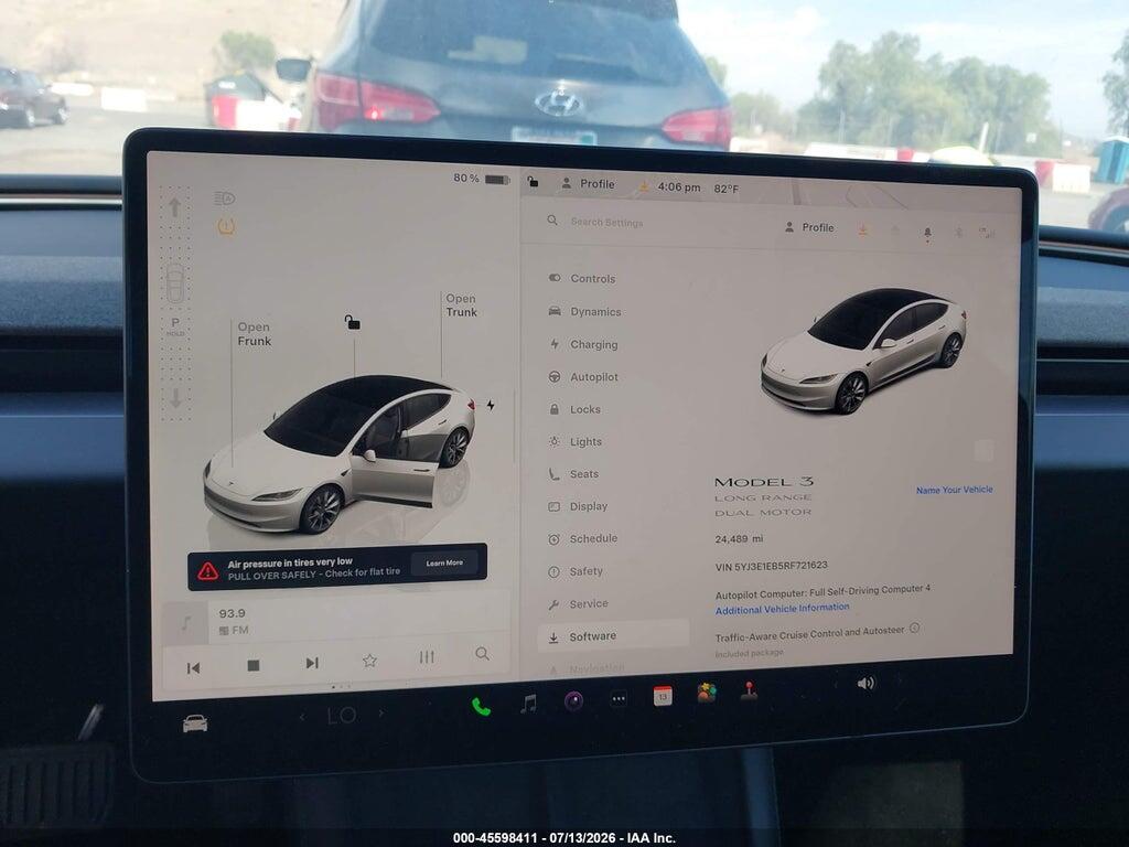 5YJ3E1EB5RF721623 2024 TESLA MODEL 3 photo no. 7