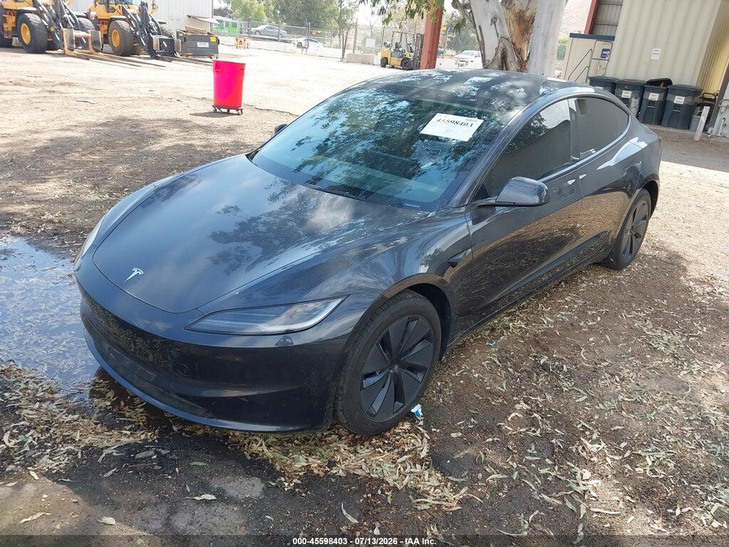 5YJ3E1EA7SF906382 2025 TESLA MODEL 3 photo no. 2