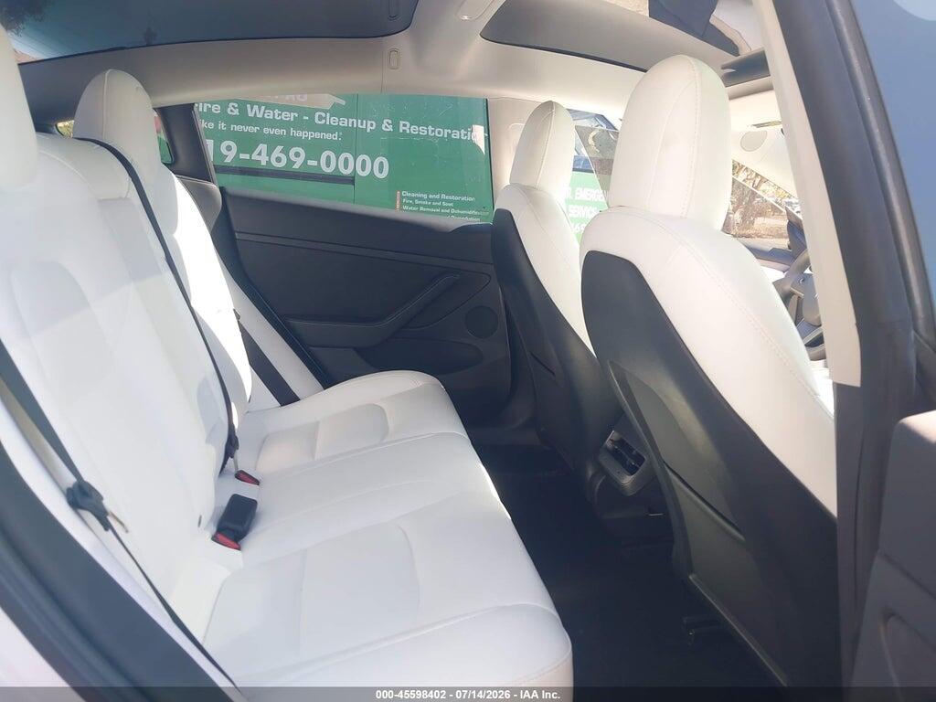 5YJ3E1EAXNF375831 2022 TESLA MODEL 3 photo no. 8