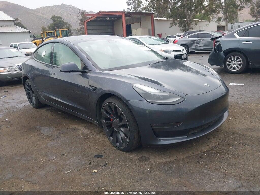 5YJ3E1EC1NF297666 2022 TESLA MODEL 3 photo no. 1