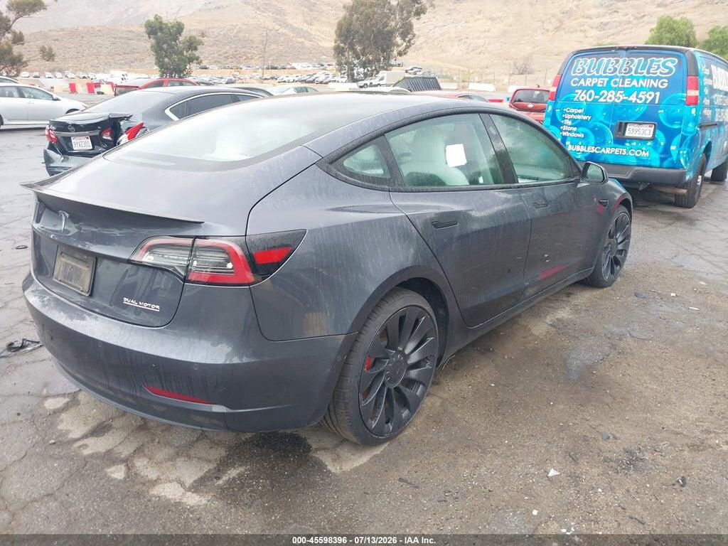 5YJ3E1EC1NF297666 2022 TESLA MODEL 3 photo no. 4