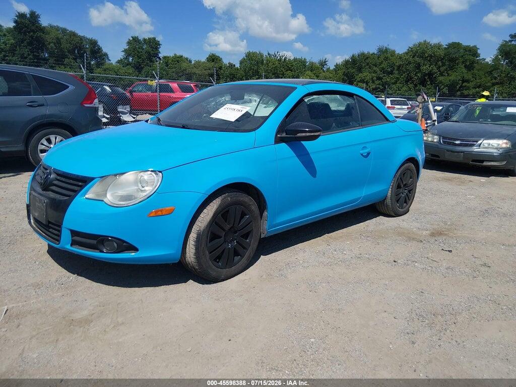 WVWAA71F39V015296 2009 VOLKSWAGEN EOS photo no. 2