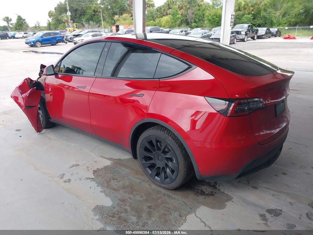 7SAYGAEEXPF668153 2023 TESLA MODEL Y photo no. 3
