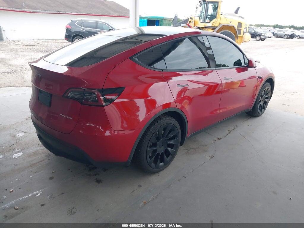 7SAYGAEEXPF668153 2023 TESLA MODEL Y photo no. 4