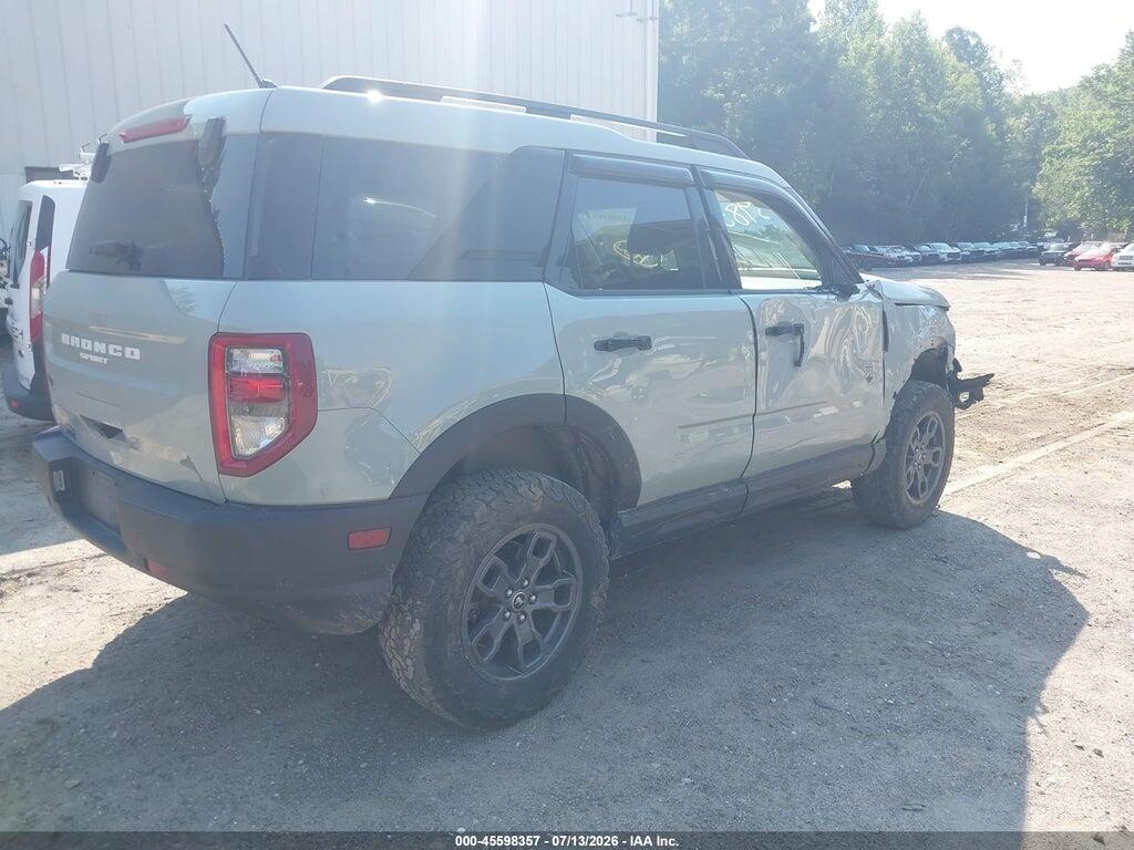 3FMCR9B63PRD36983 2023 FORD BRONCO SPORT photo no. 4