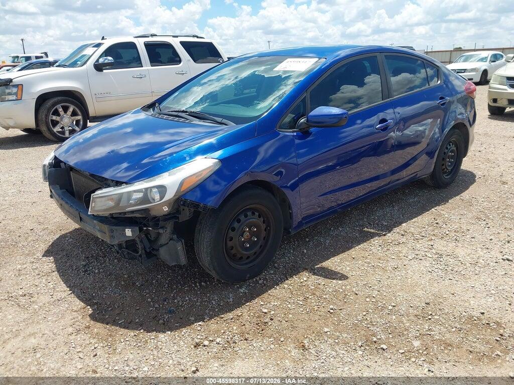 3KPFL4A7XHE133436 2017 KIA FORTE photo no. 2