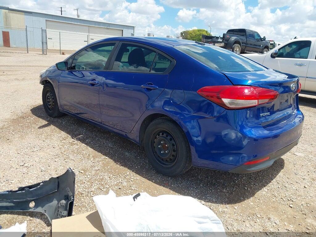 3KPFL4A7XHE133436 2017 KIA FORTE photo no. 3