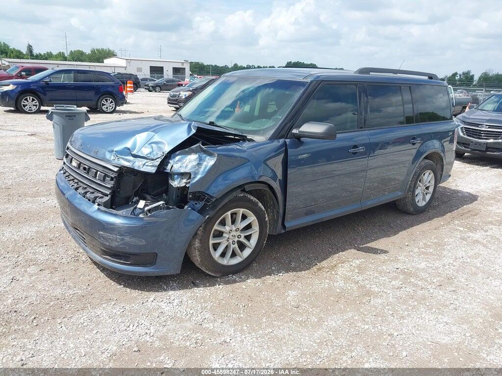 2FMGK5B82KBA10874 2019 FORD FLEX photo no. 2