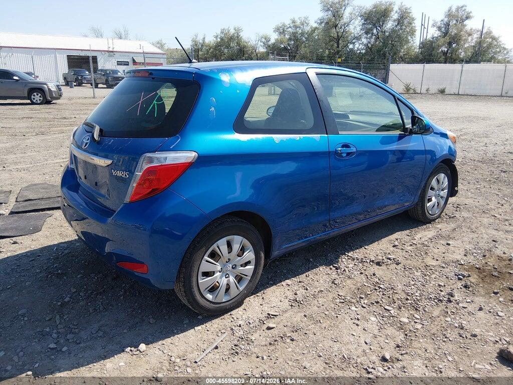 JTDJTUD31CD540655 2012 TOYOTA YARIS photo no. 4