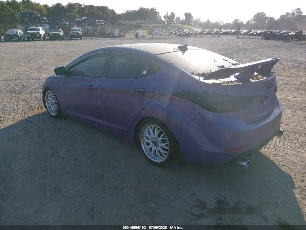 5NPDH4AE8GH716931 2016 HYUNDAI ELANTRA photo no. 3