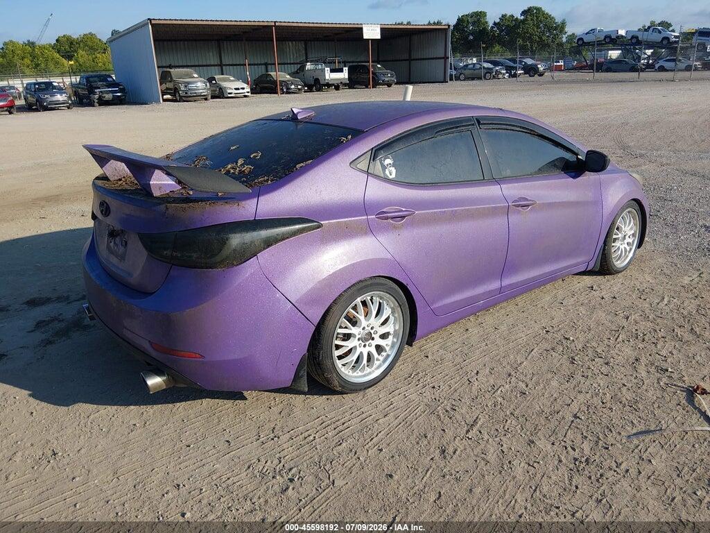 5NPDH4AE8GH716931 2016 HYUNDAI ELANTRA photo no. 4