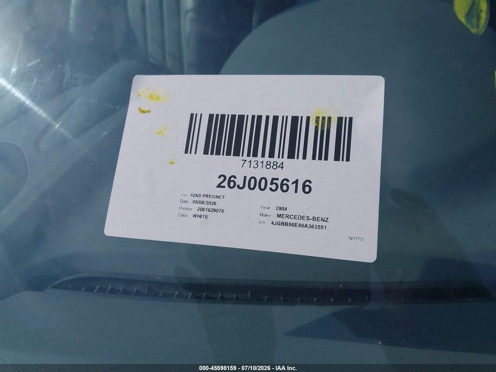 4JGBB86E88A303551 2008 MERCEDES-BENZ M-CLASS photo no. 12