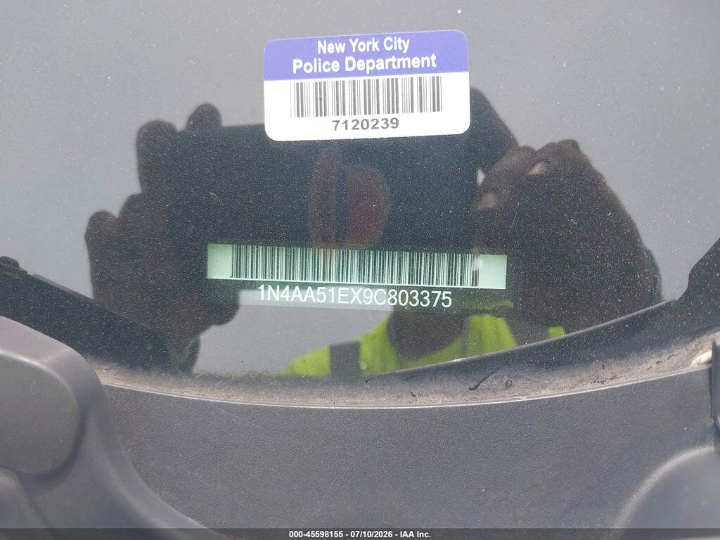1N4AA51EX9C803375 2009 NISSAN MAXIMA photo no. 11