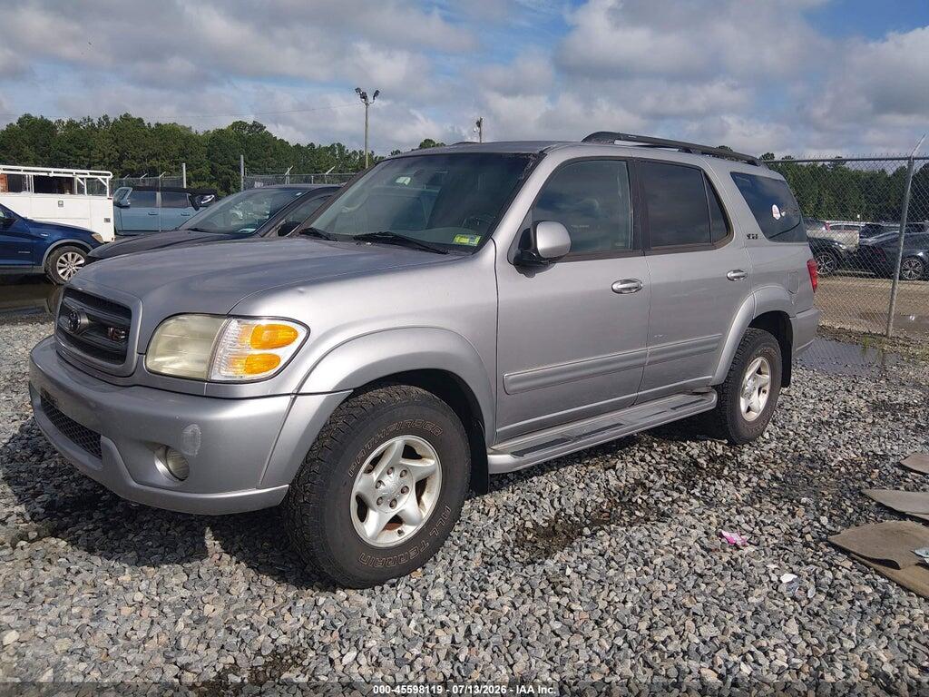 5TDZT34A32S132950 2002 TOYOTA SEQUOIA photo no. 2