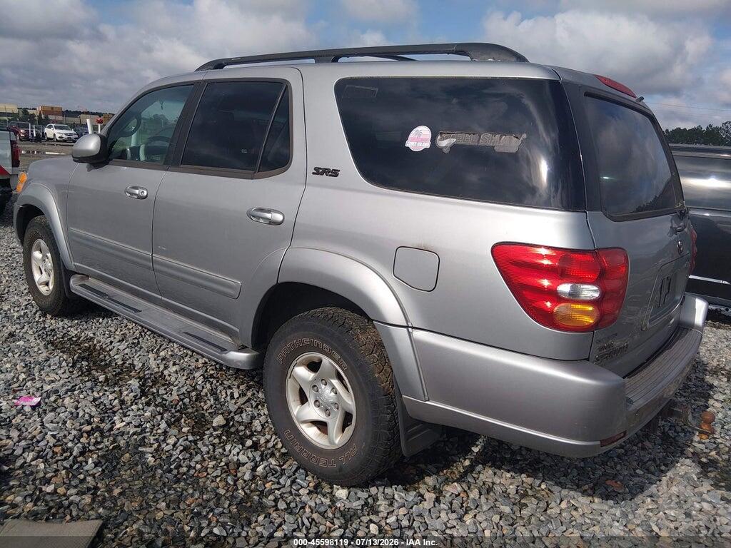 5TDZT34A32S132950 2002 TOYOTA SEQUOIA photo no. 3