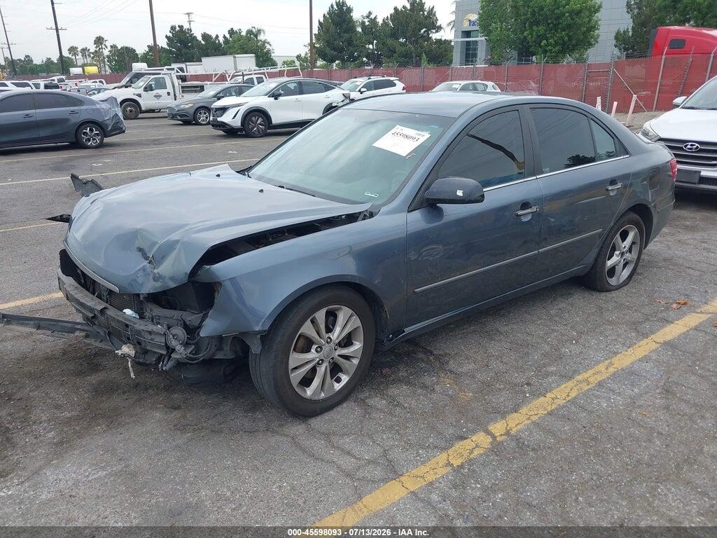 5NPEU46F79H465419 2009 HYUNDAI SONATA photo no. 2