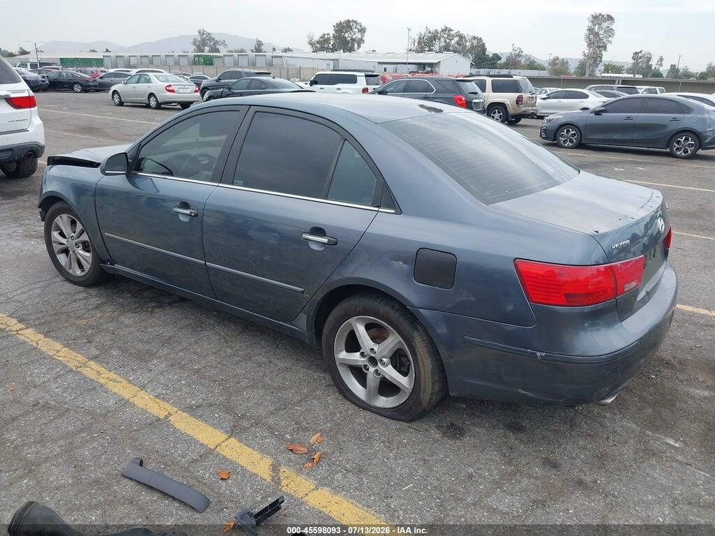 5NPEU46F79H465419 2009 HYUNDAI SONATA photo no. 3
