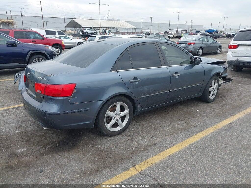 5NPEU46F79H465419 2009 HYUNDAI SONATA photo no. 4