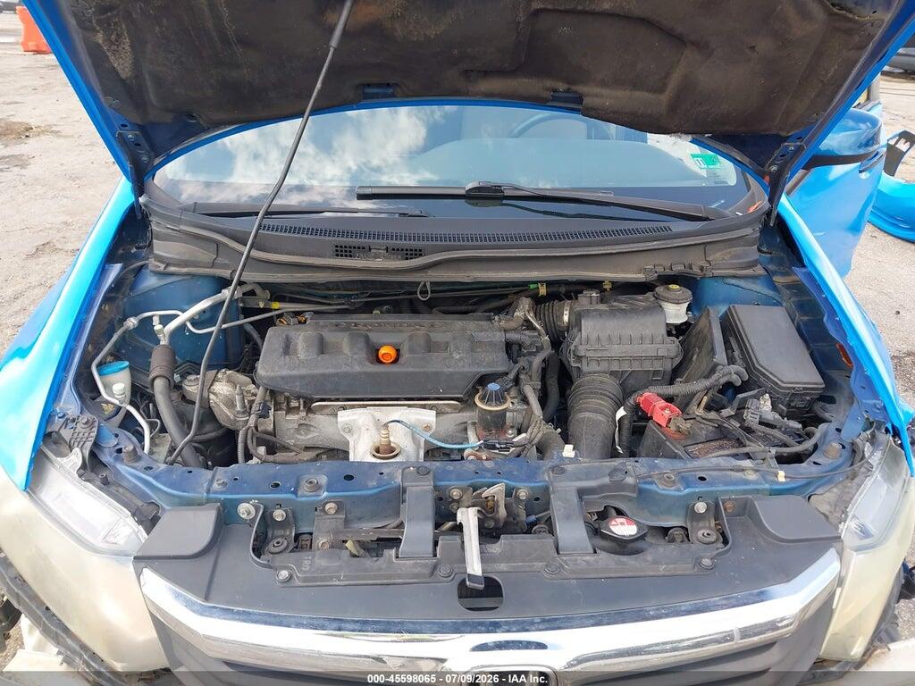 19XFB2F55CE060774 2012 HONDA CIVIC photo no. 10