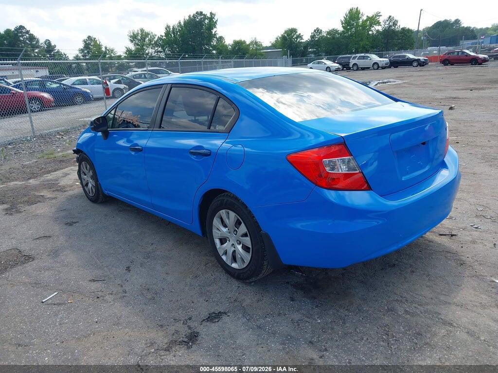 19XFB2F55CE060774 2012 HONDA CIVIC photo no. 3