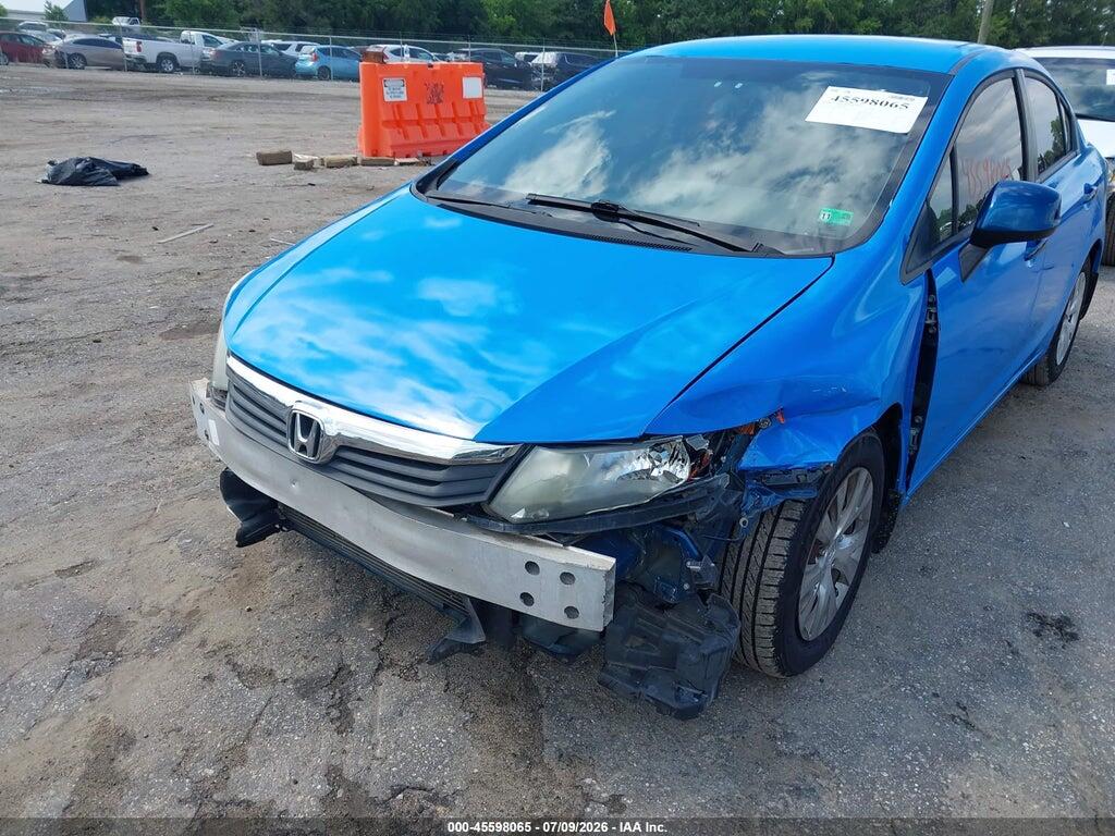 19XFB2F55CE060774 2012 HONDA CIVIC photo no. 6