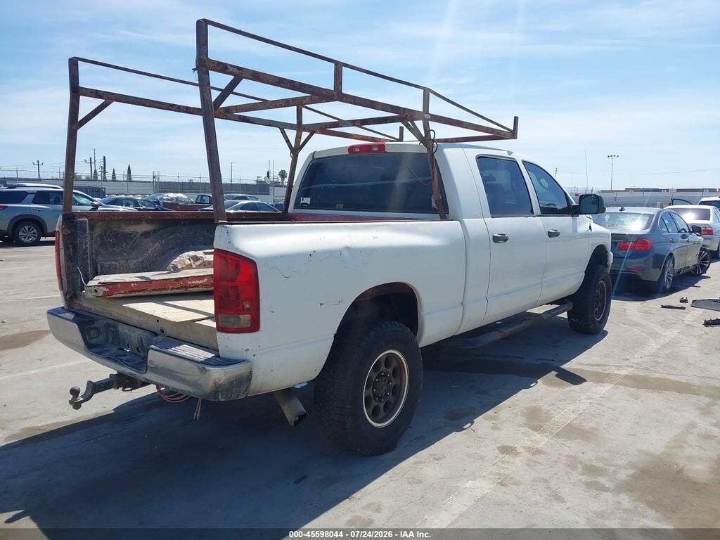 3D7KR29C16G199304 2006 DODGE RAM 2500 photo no. 4