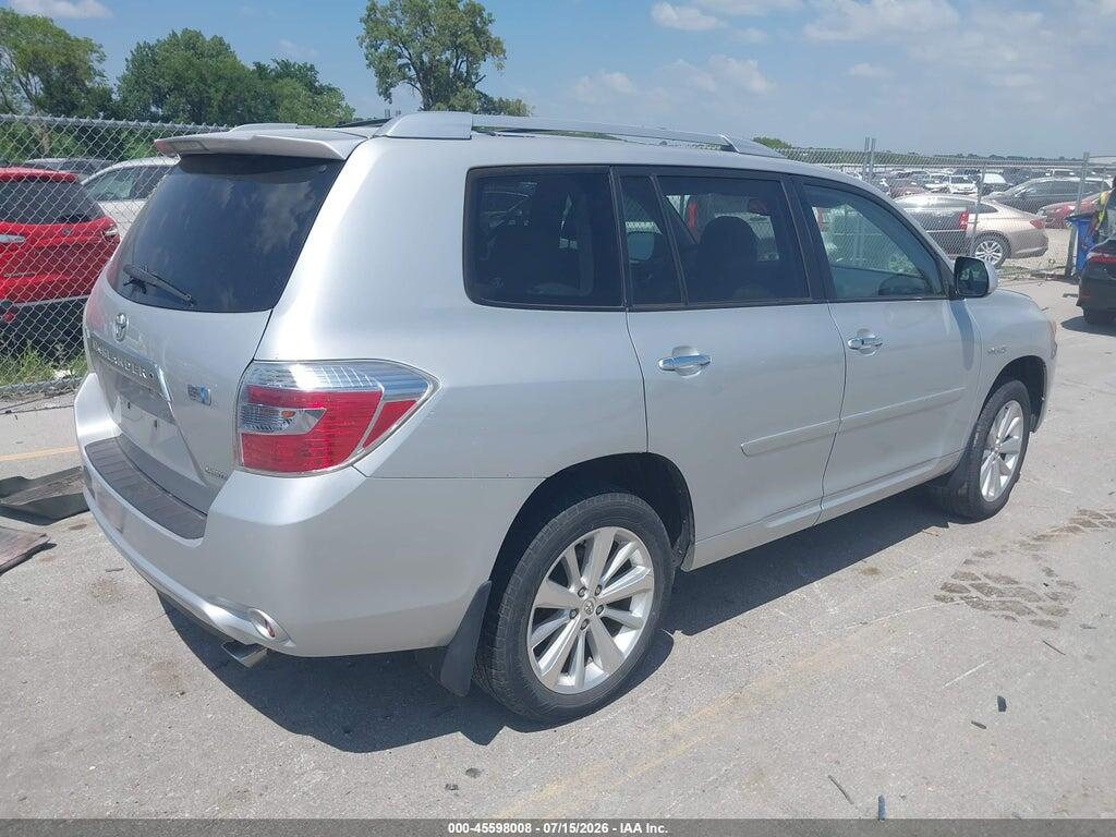 JTEEW44A282010927 2008 TOYOTA HIGHLANDER HYBRID photo no. 4