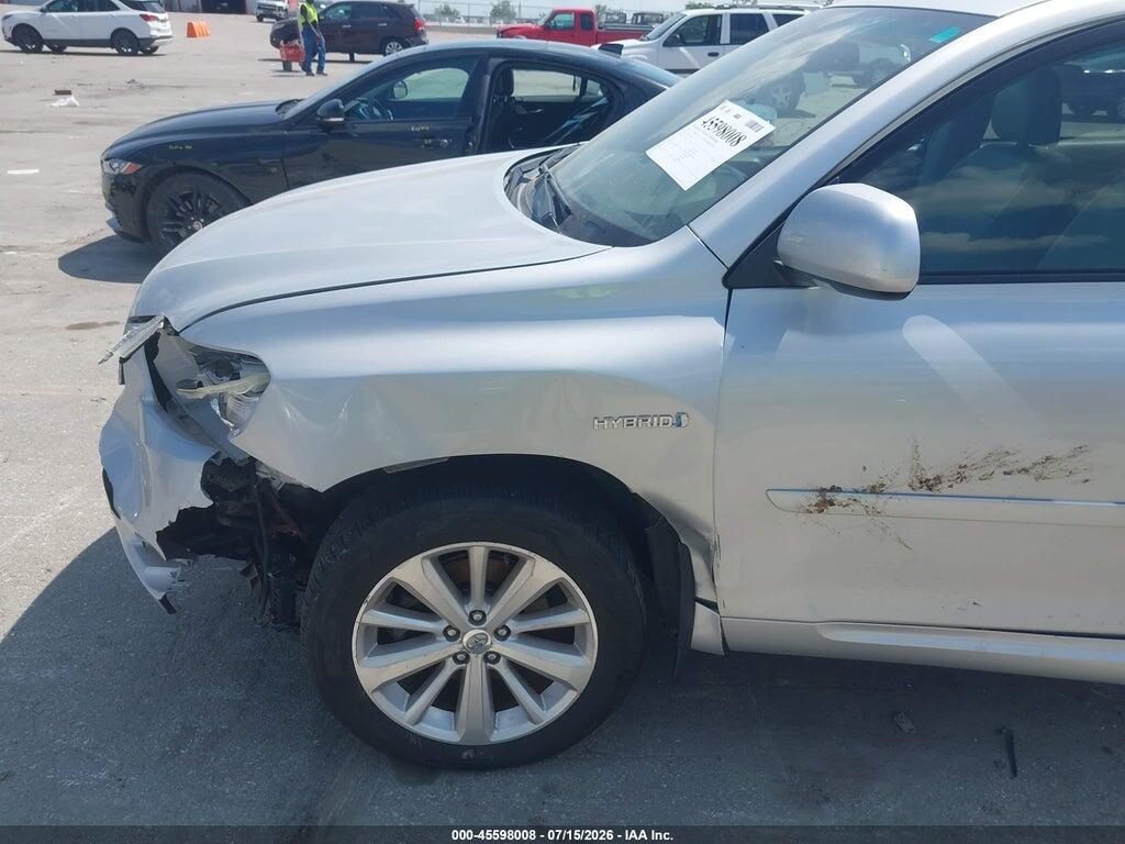 JTEEW44A282010927 2008 TOYOTA HIGHLANDER HYBRID photo no. 6