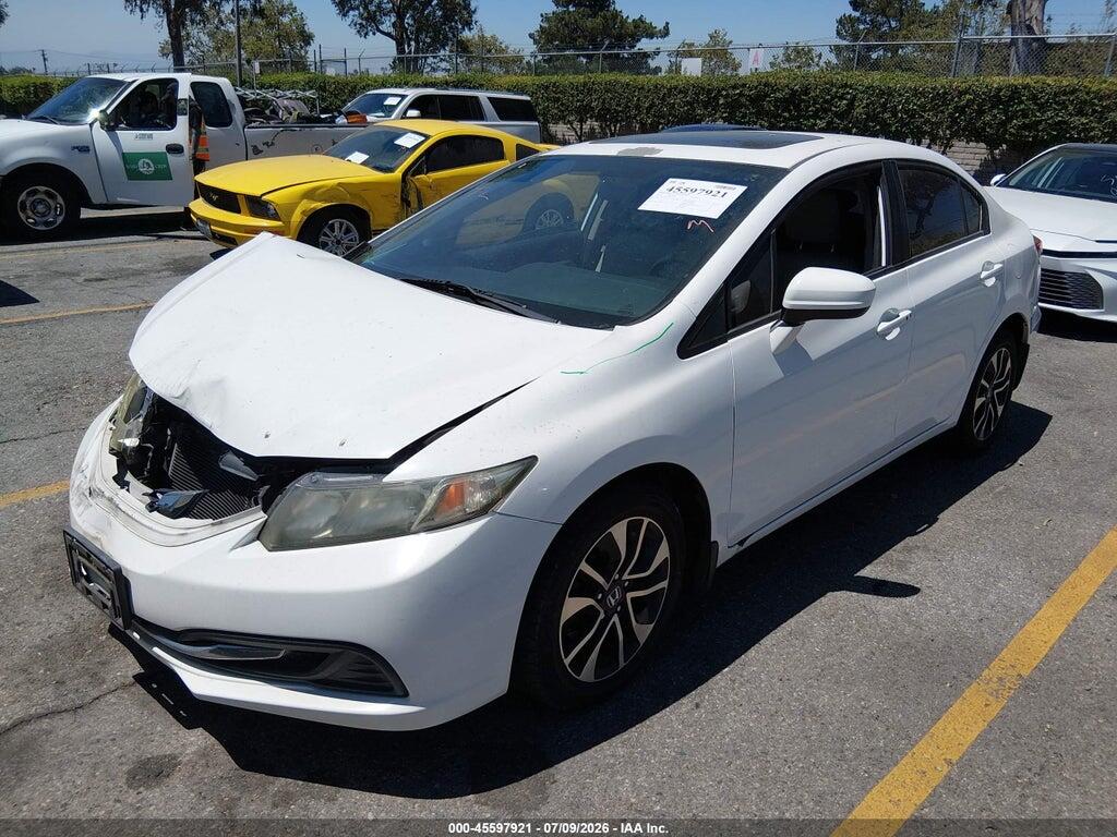 2HGFB2F89FH551028 2015 HONDA CIVIC photo no. 2